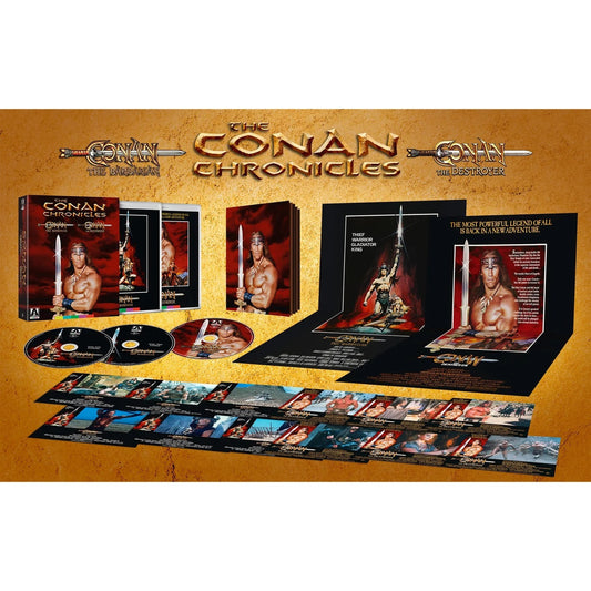 The Conan Chronicles Limited Edition Arrow Video Blu-Ray Box Set [NEW]