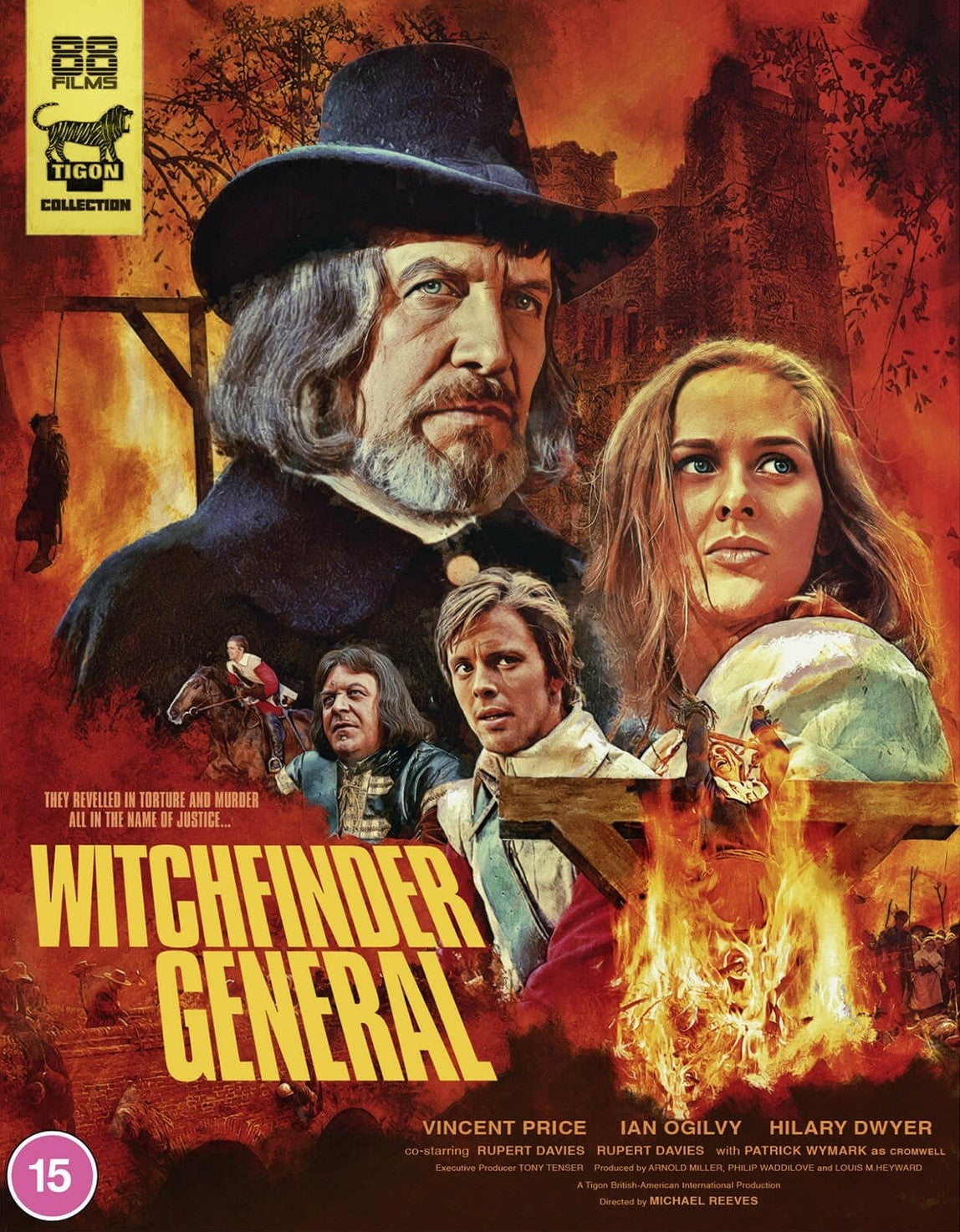 Witchfinder General Limited Edition 88 Films Blu-Ray [NEW] [SLIPCOVER]