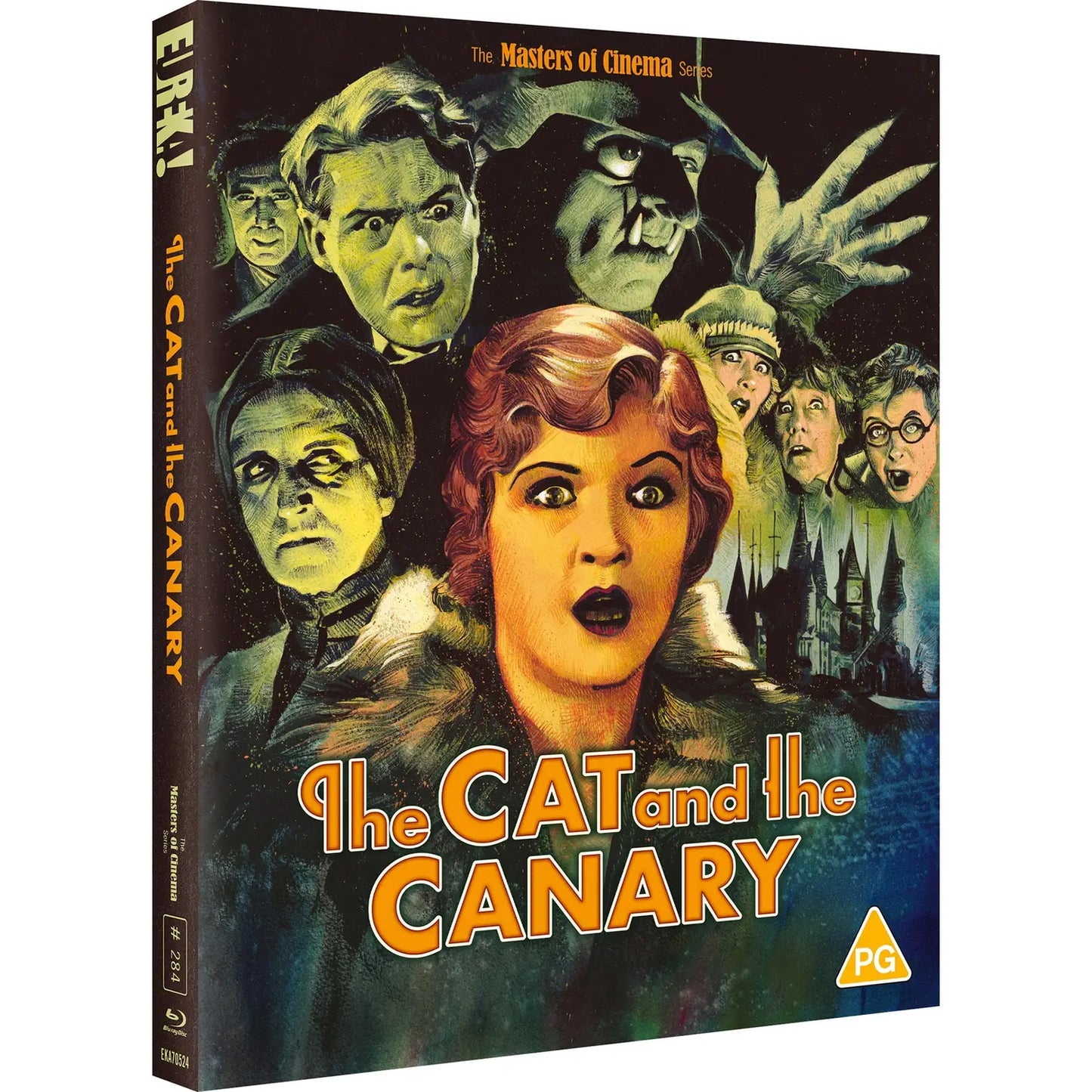 The Cat and the Canary Limited Edition Eureka Video Blu-Ray [PRE-ORDER] [SLIPCOVER]