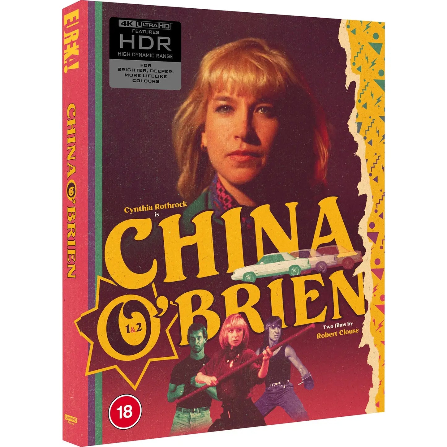 China O'Brien 1 & 2 Limited Edition Eureka Video 4K UHD [NEW] [SLIPCOVER]