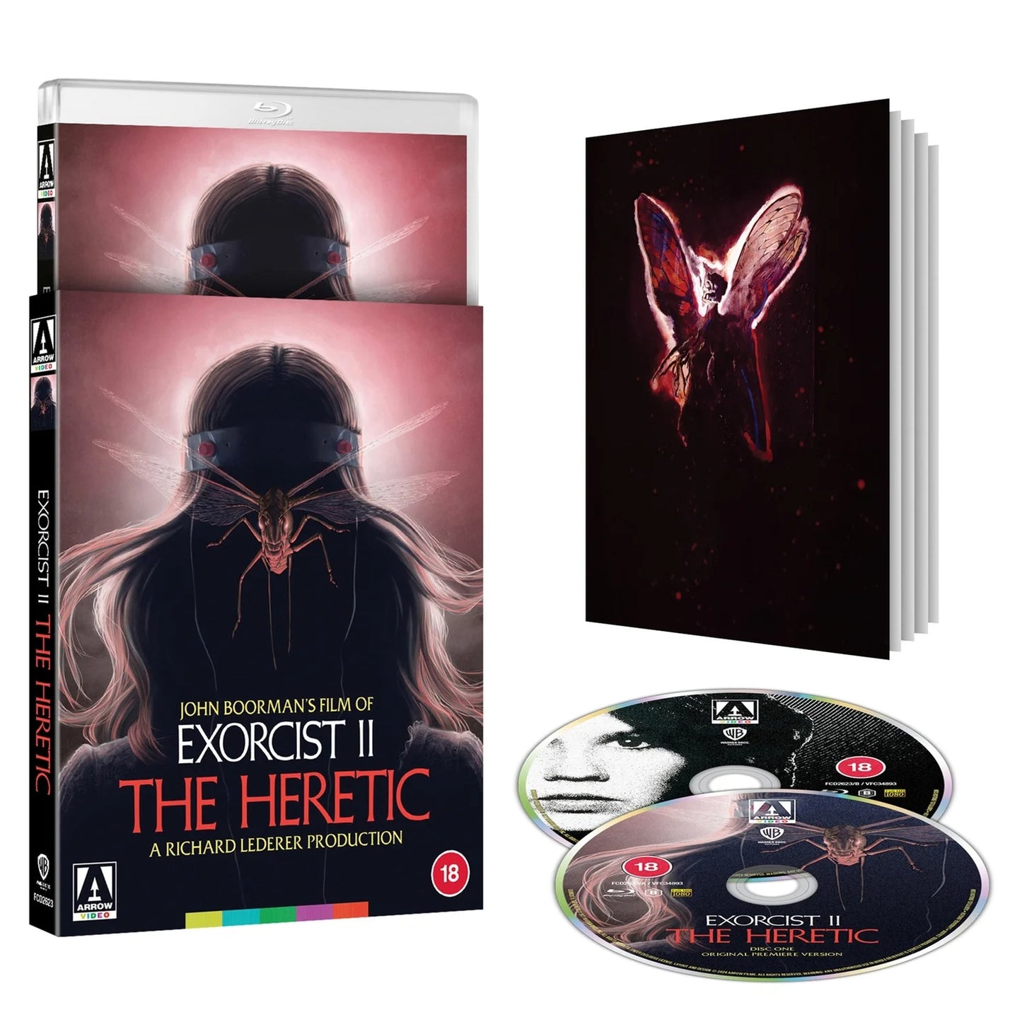 Exorcist II: The Herotic Limited Edition Arrow Video Blu-Ray [PRE-ORDER] [SLIPCOVER]