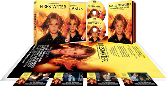 Firestarter Limited Edition Plan B Blu-Ray [NEW] [SLIPCOVER]