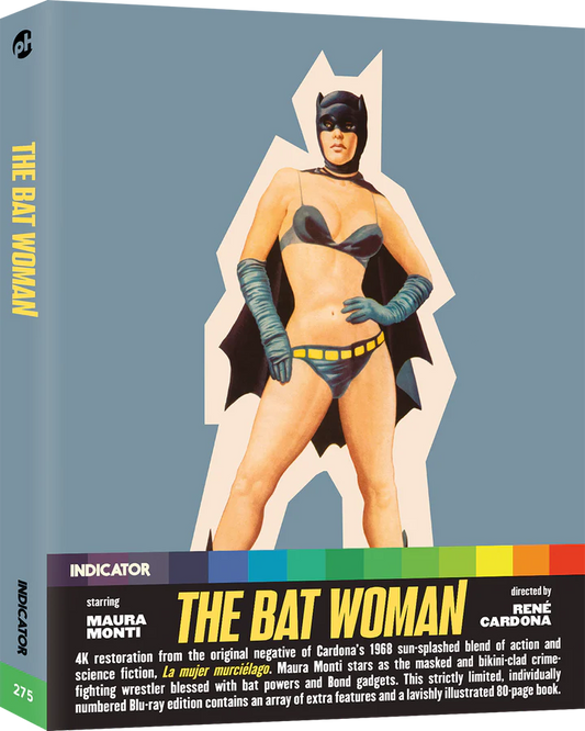 The Bat Woman Limited Edition Indicator Powerhouse Blu-Ray [NEW] [SLIPCOVER]