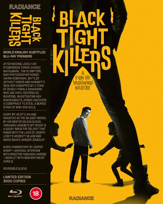 Black Tight Killers Limited Edition Radiance Films Blu-Ray [PRE-ORDER]