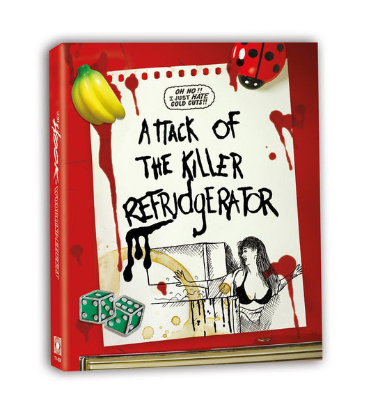 Attack of the Killer Refrigerator Limited Edition Terror Vision Blu-Ray [NEW] [SLIPCOVER]