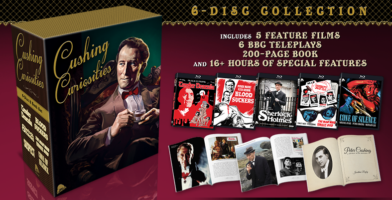 Cushing Curiosities Severin Films Blu-Ray Box Set [NEW]