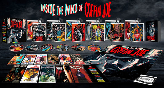 Inside The Mind Of Coffin Joe Limited Edition Arrow Video Blu-Ray Box Set [NEW]