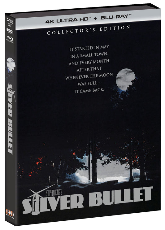 Silver Bullet Scream Factory 4K UHD/Blu-Ray [NEW] [SLIPCOVER]