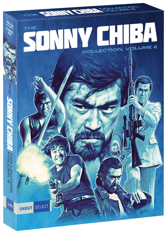 The Sonny Chiba Collection: Volume 2 Shout Factory Blu-Ray Box Set [NEW] [SLIPCOVER]