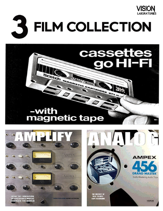 Cassettes Go Hi-fi / Amplify / Analog 360 Sound And Vision DVD [PRE-ORDER]