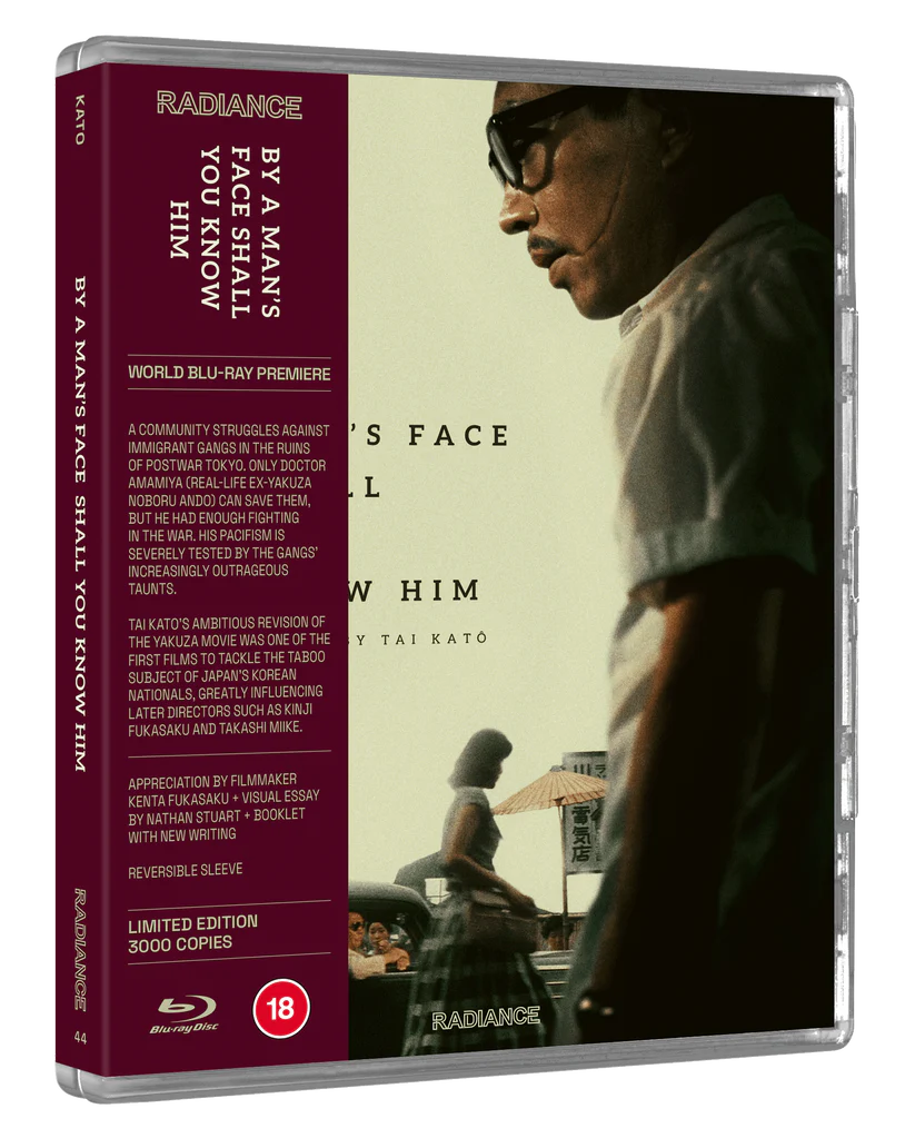 By A Mans Face Shall You Know Him Limited Edition Radiance Films Blu-Ray [NEW]