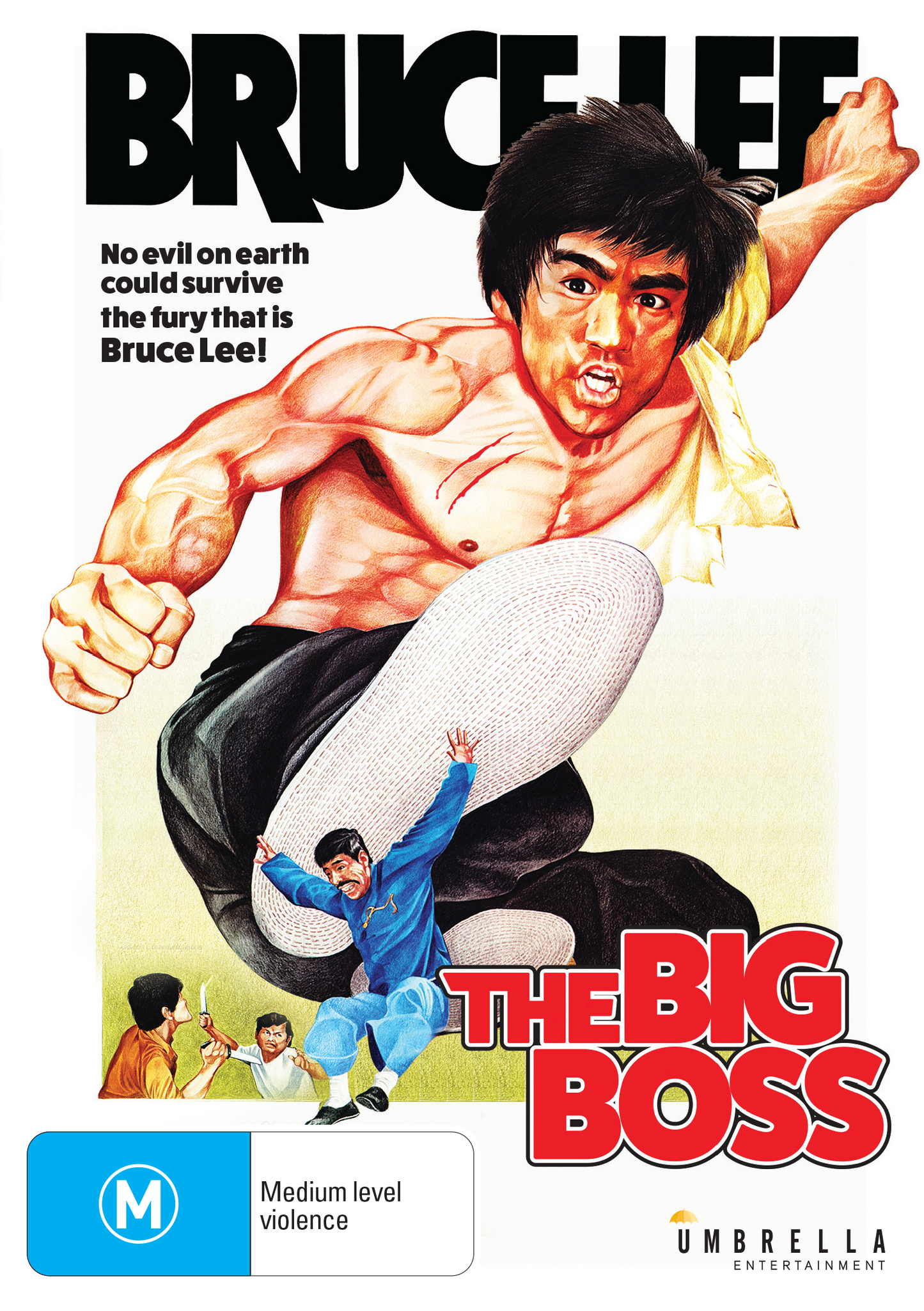 The Big Boss (1971) (Films Of Fury #1) Blu-Ray & Collector's Postcard