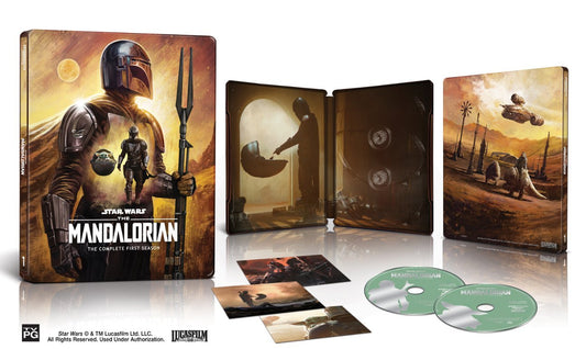 The Mandalorian: The Complete First Season Limited Edition Lucasfilm 4K UHD Steelbook [PRE-ORDER]