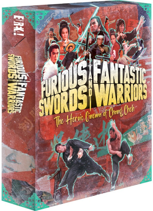 Furious Swords And Fantastic Warriors: The Heroic Cinema Of Chang Cheh Limited Edition Eureka Video Blu-Ray Box Set [PRE-ORDER]