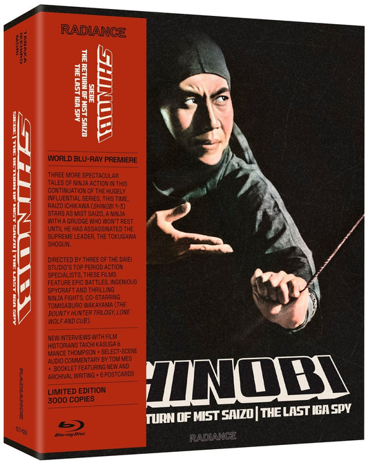 Shinobi Volume 2 Limited Edition Radiance Films Blu-Ray Box Set [NEW]