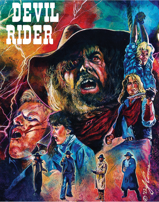 Devil Rider Limited Edition Culture Shock Releasing Blu-Ray [NEW] [SLIPCOVER]