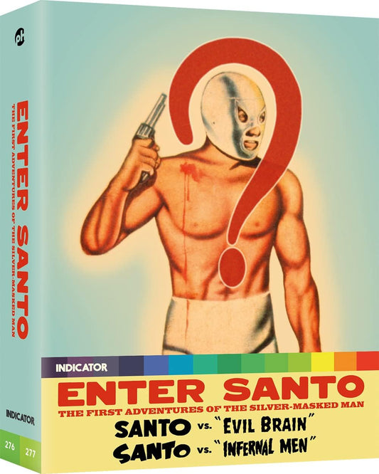 Enter Santo: The First Adventures of the Silver-masked Man Limited Edition Indicator Powerhouse Blu-Ray [NEW] [NEW] [SLIPCOVER]