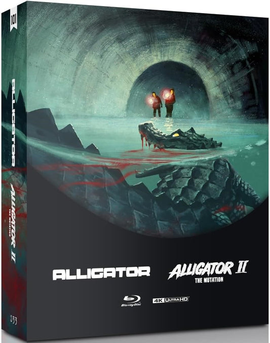 Alligator 1 & 2 Limited Edition 101 Films 4K UHD/Blu-Ray Box Set [NEW]