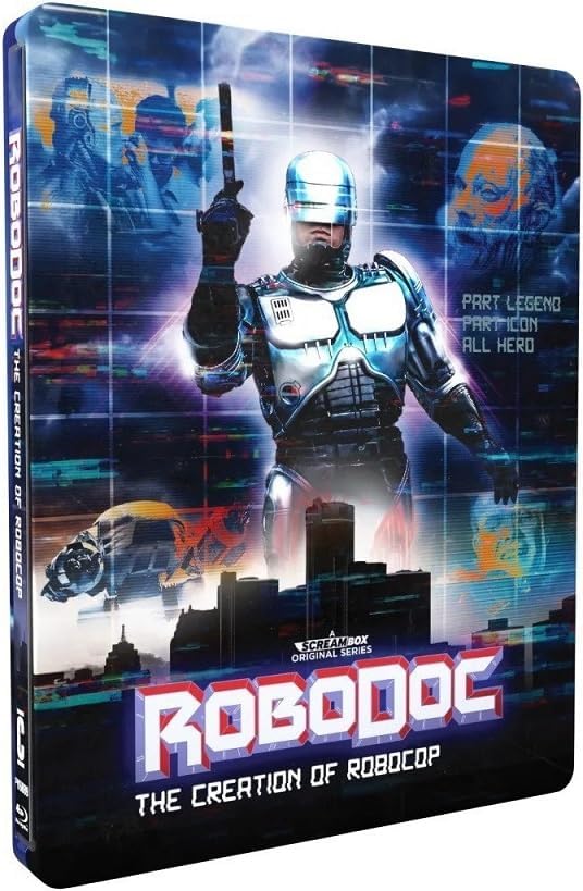 Robodoc: The Creation of Robocop Limited Edition Screen Media Blu-Ray Steelbook [NEW]