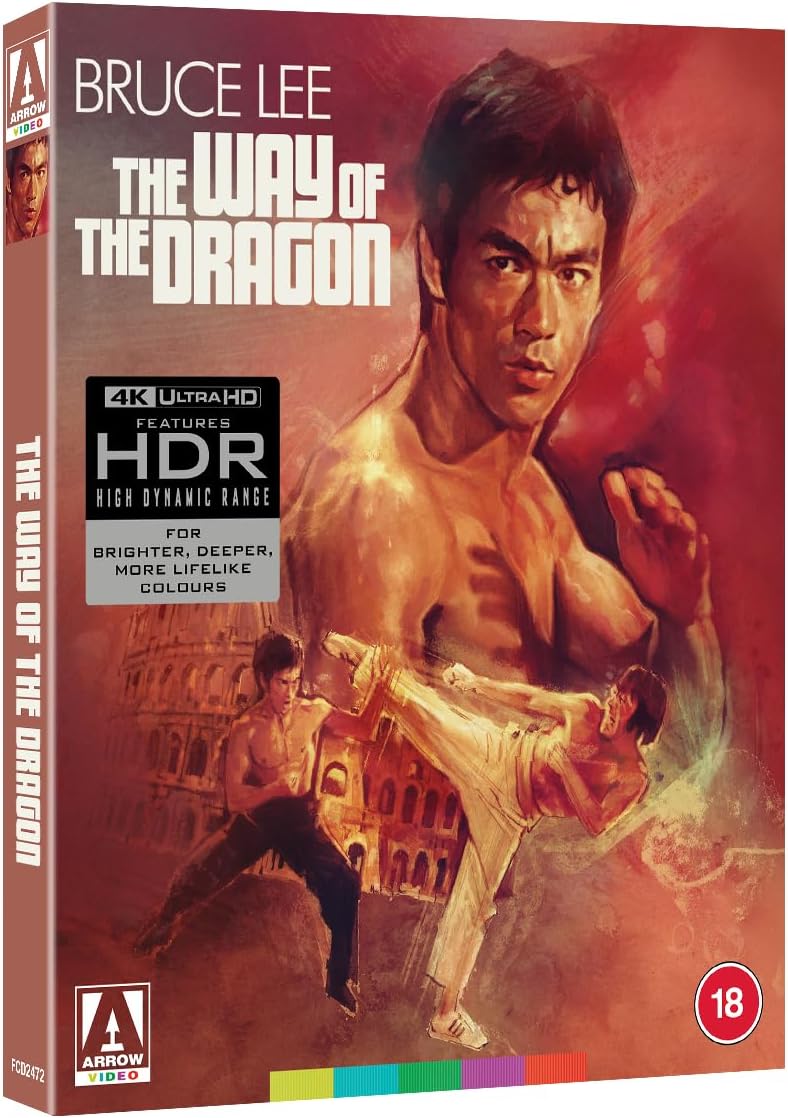 The Way of the Dragon Limited Edition Arrow Films 4K UHD [NEW] [SLIPCOVER]