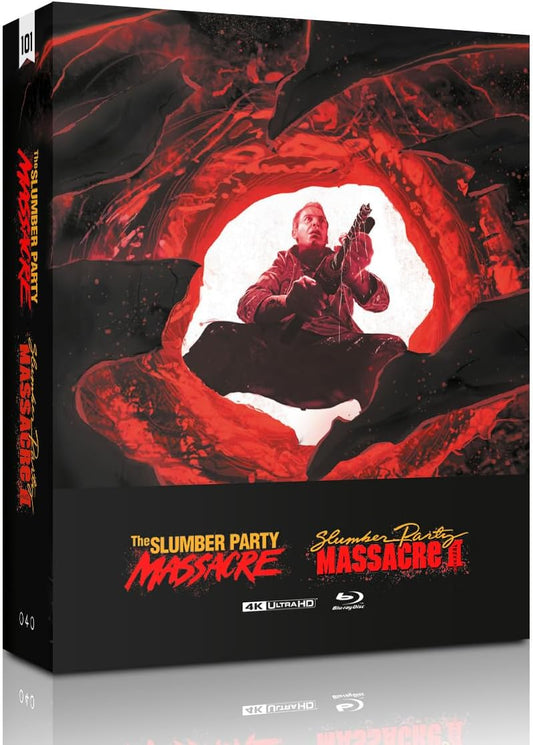 Slumber Party Massacre I & II Limited Edition 101 Films 4K UHD/Blu-Ray Box Set [PRE-ORDER]