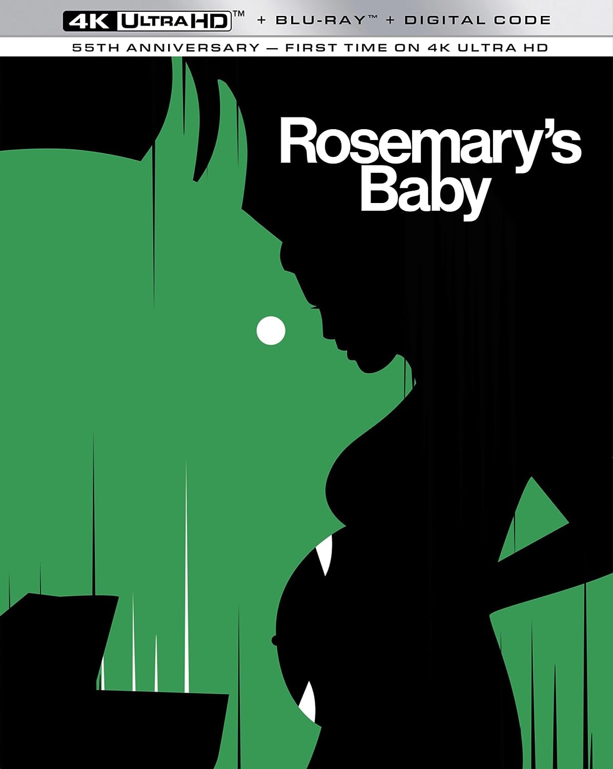 Rosemary's Baby Paramount 4K UHD/Blu-Ray [NEW] [SLIPCOVER]