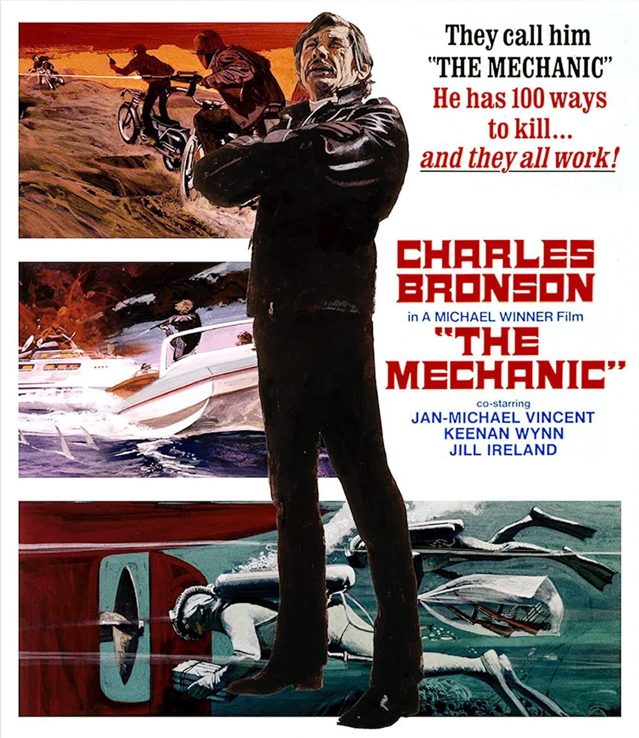 The Mechanic Scorpion Releasing Blu-Ray [NEW]