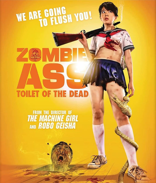 Zombie Ass: Toilet of the Dead Media Blasters Blu-Ray [NEW] [SLIPCOVER]