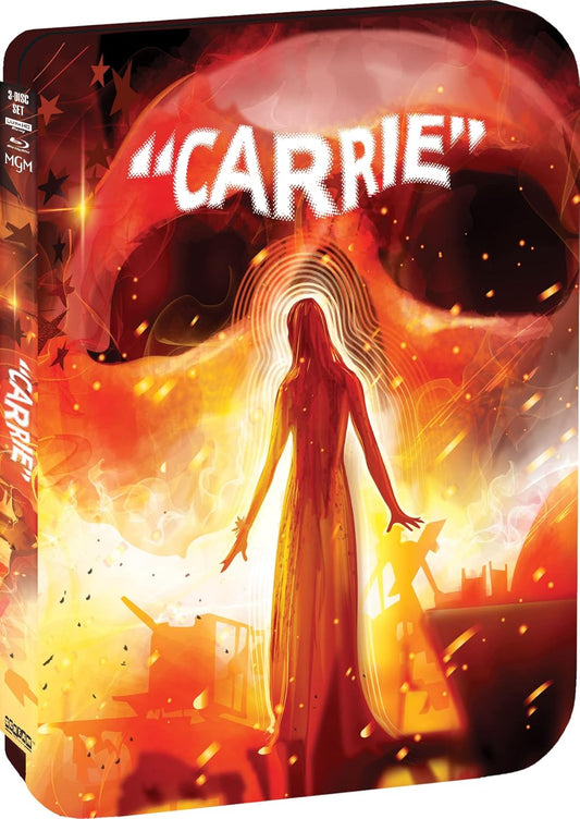 Carrie Limited Edition Scream Factory 4K UHD/Blu-Ray Steelbook [NEW]