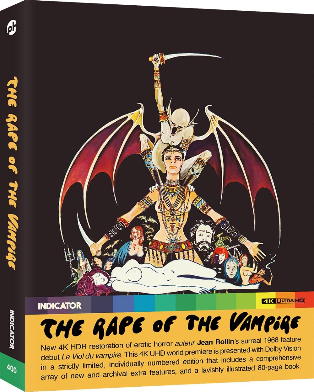 The Rape of the Vampire Limited Edition Indicator Powerhouse 4K UHD [NEW] [SLIPCOVER]