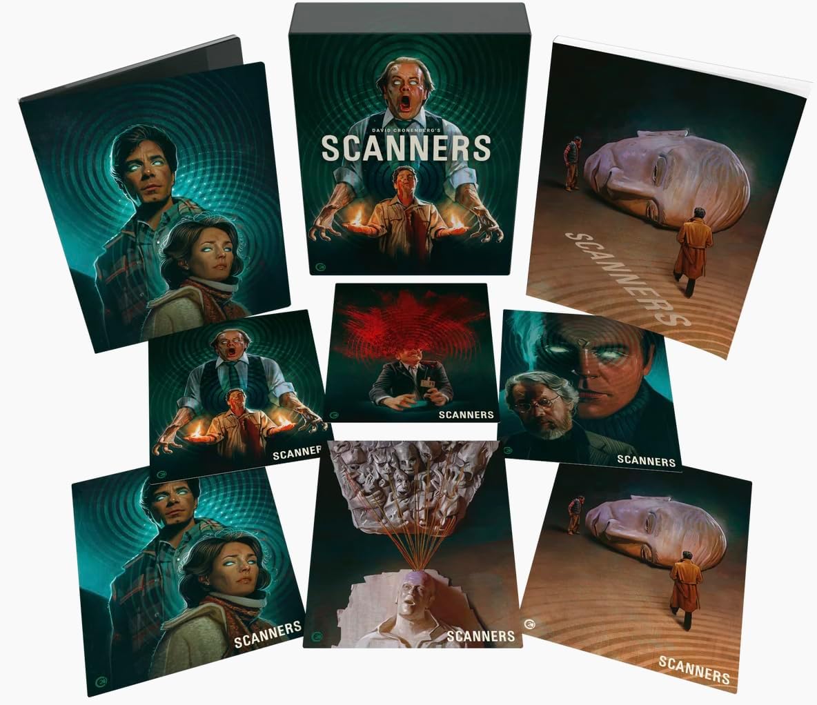 Scanners Limited Edition Second Sight Films 4K UHD/Blu-Ray Box Set [NEW]