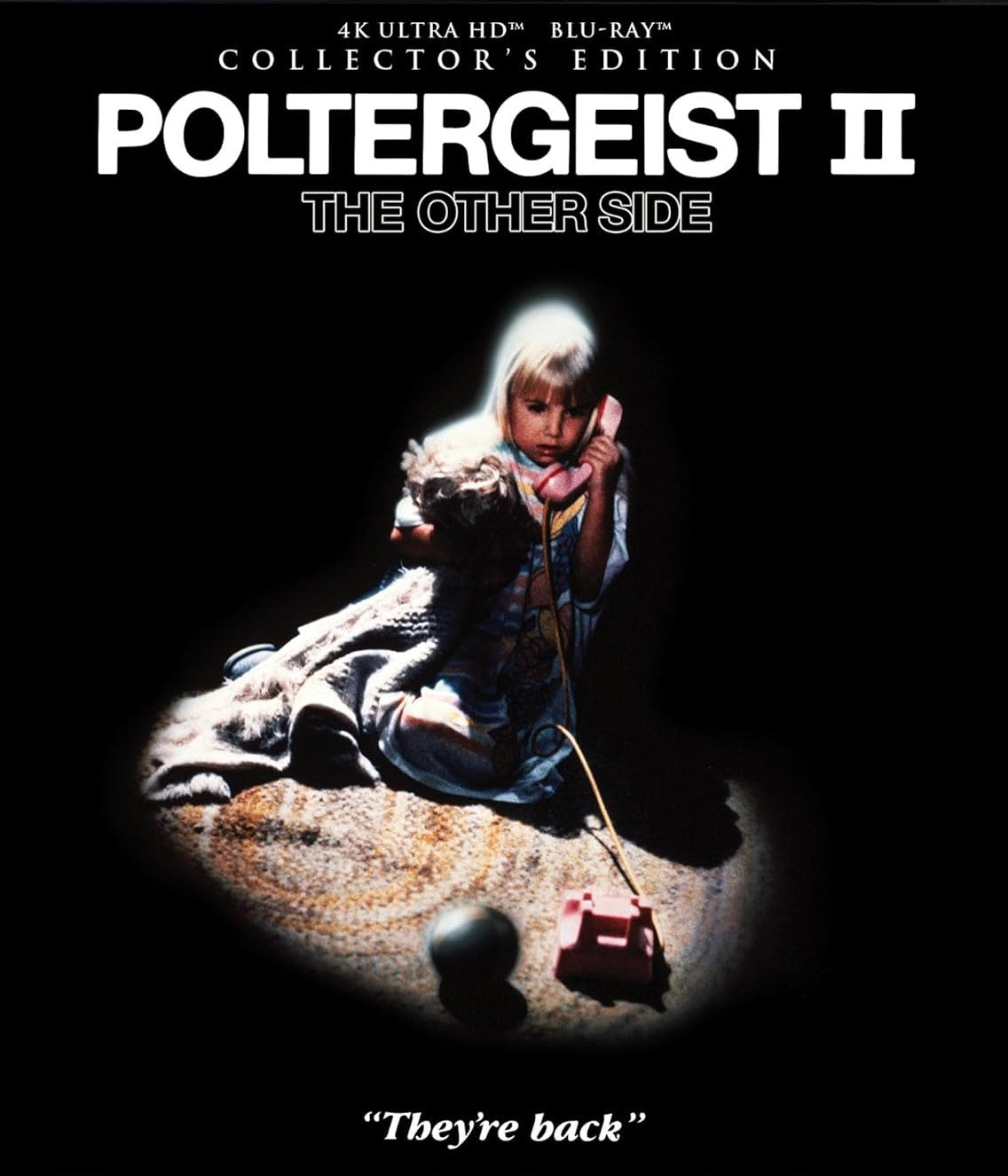 Poltergeist II: The Other Side Scream Factory 4K UHD/Blu-Ray [NEW] [SLIPCOVER]