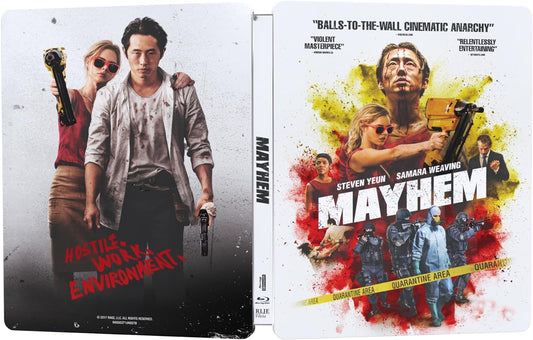 Mayhem Limited Edition Image Entertainment 4K UHD/Blu-Ray Steelbook [NEW]