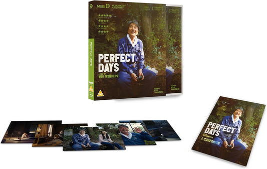 Perfect Days Limited Edition Mubi 4K UHD/Blu-Ray [NEW] [SLIPCOVER]