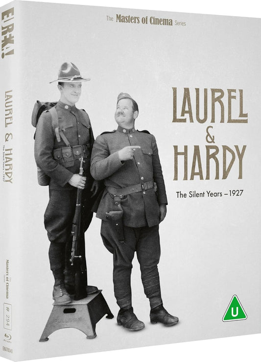 Laurel and Hardy: The Silent Years Limited Edition Eureka Video Blu-Ray [NEW] [SLIPCOVER]