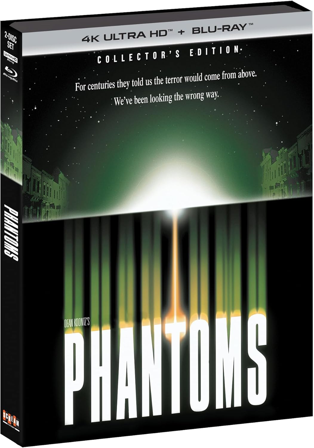 Phantoms Scream Factory 4K UHD/Blu-Ray [NEW] [SLIPCOVER]