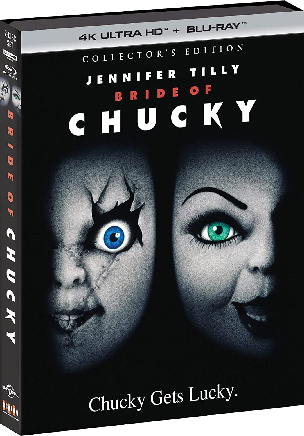 Bride of Chucky Scream Factory 4K UHD/Blu-Ray [NEW] [SLIPCOVER]