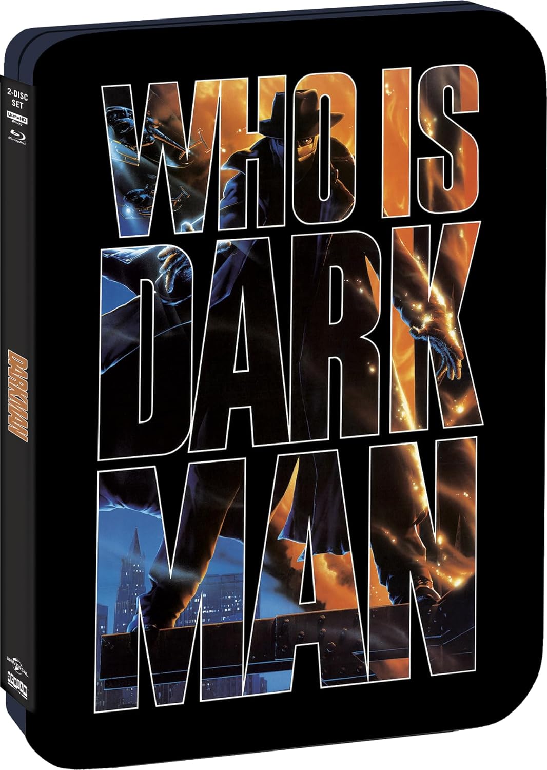 Darkman Limited Edition Scream Factory 4K UHD/Blu-Ray Steelbook [PRE-ORDER]