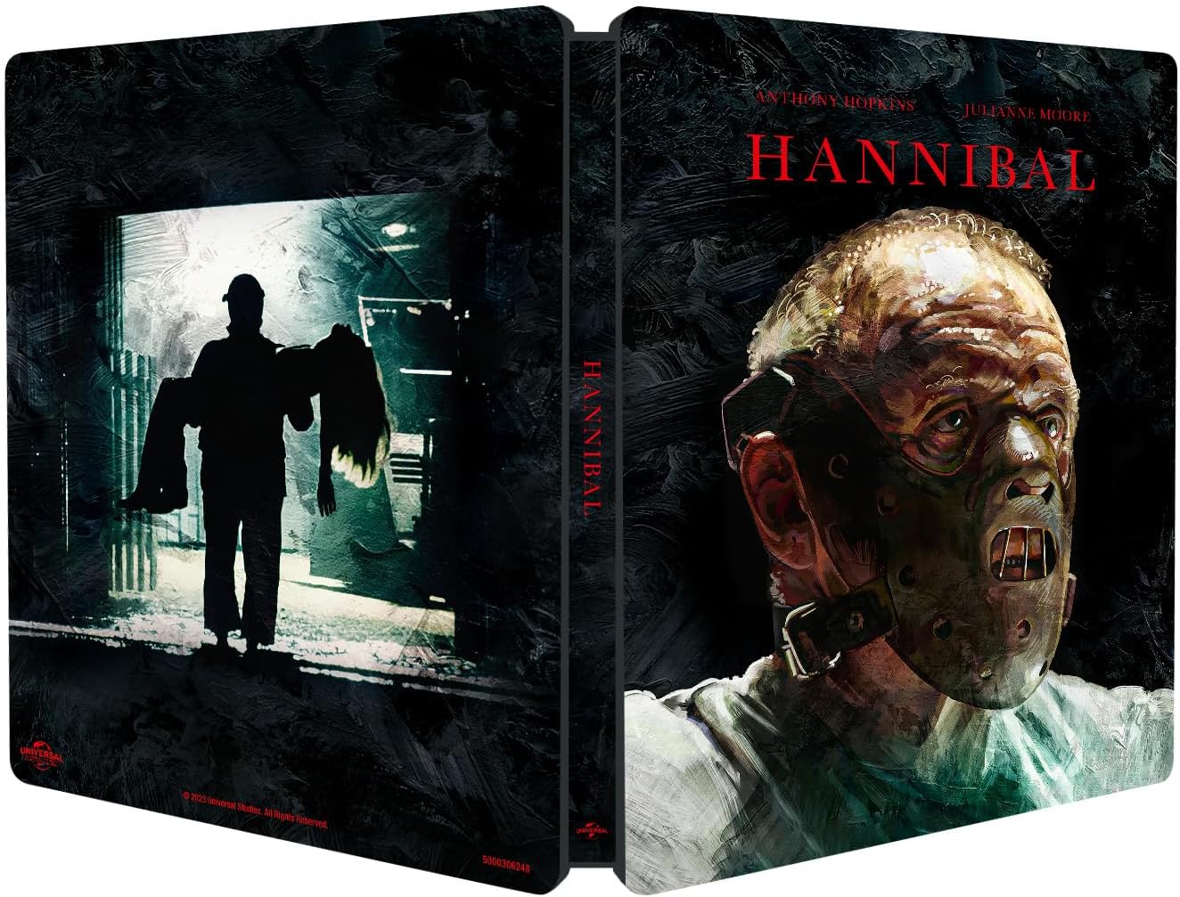 Hannibal Limited Edition Universal Pictures 4K UHD/Blu-Ray Steelbook [NEW] [SLIPCOVER]