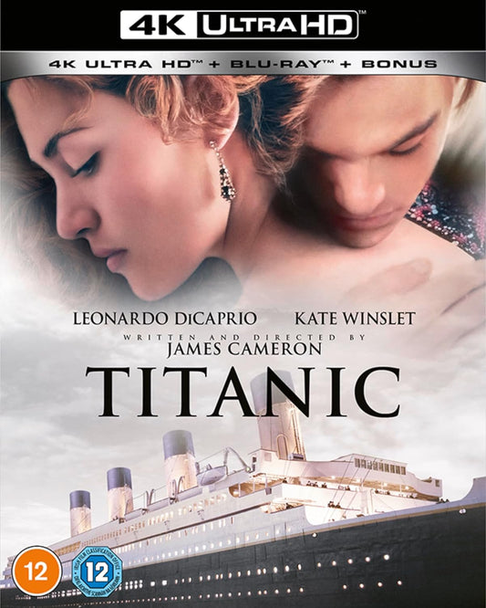 Titanic Paramount 4K UHD/Blu-Ray [NEW] [SLIPCOVER] [UK RELEASE]