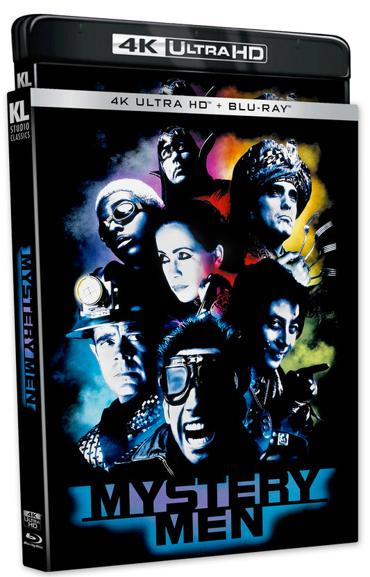 Mystery Men Kino Lorber 4K UHD/Blu-Ray [NEW] [SLIPCOVER]