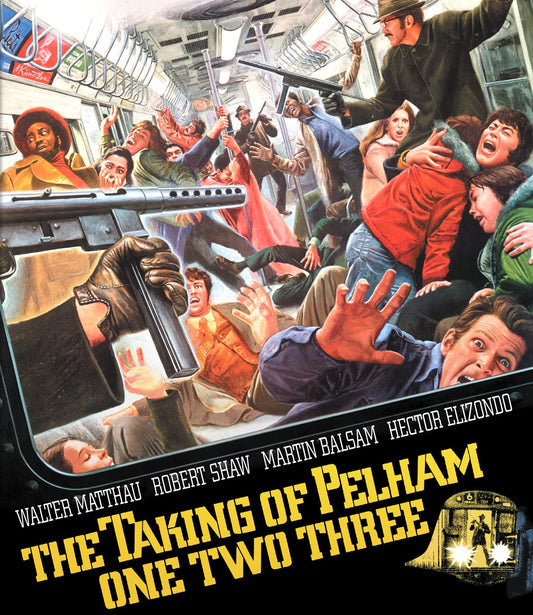 The Taking of Pelham One Two Three Kino Lorber 4K UHD/Blu-Ray [NEW] [SLIPCOVER]