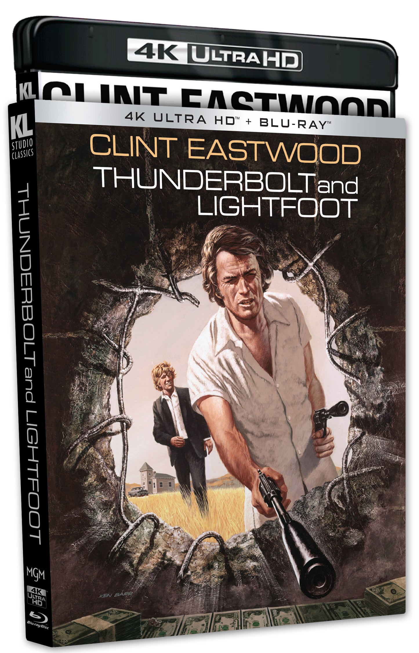 Thunderbolt and Lightfoot Kino Lorber 4K UHD/Blu-Ray [NEW] [SLIPCOVER]
