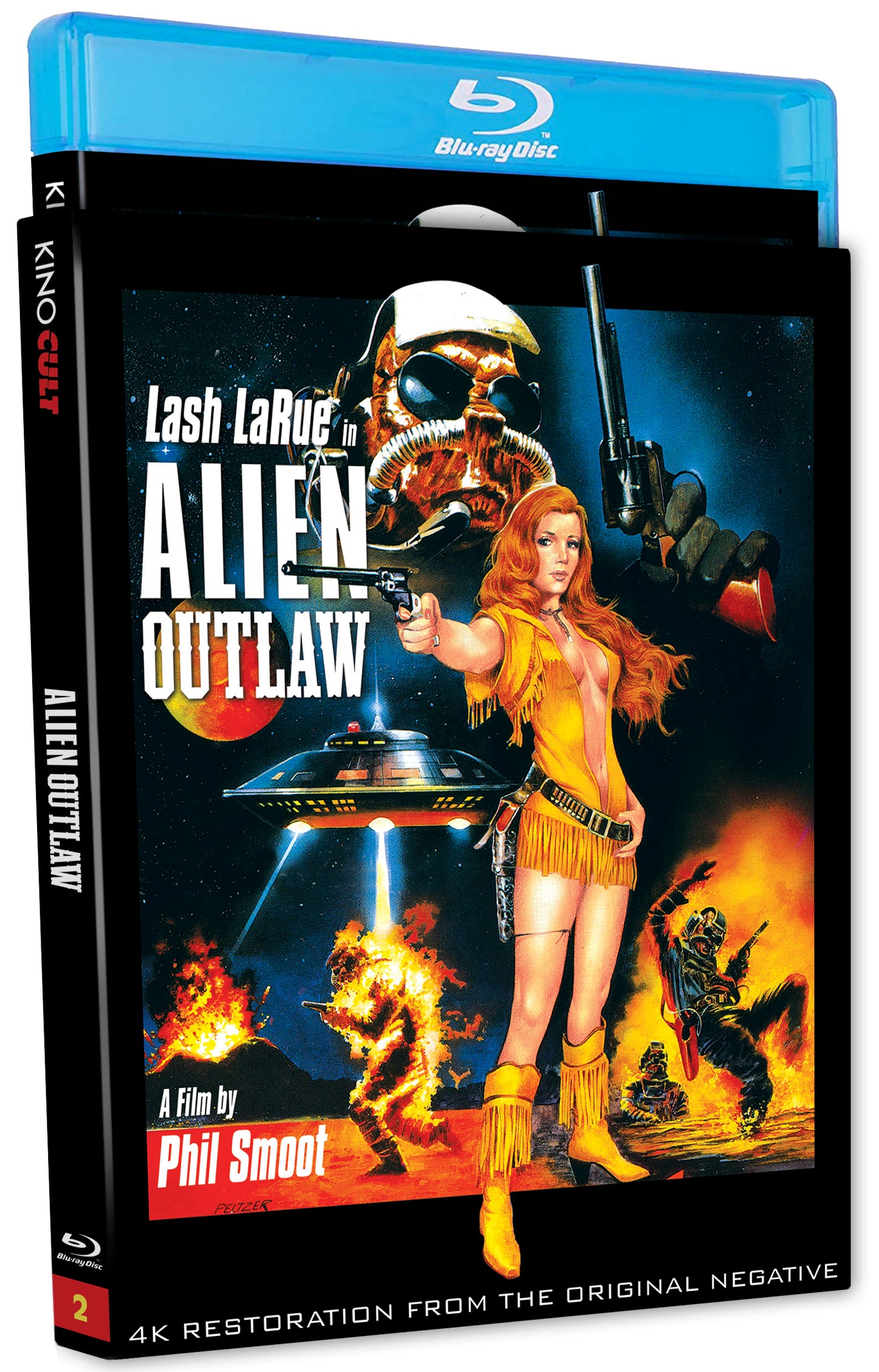 Alien Outlaw Kino Cult Blu-Ray [NEW] [SLIPCOVER]