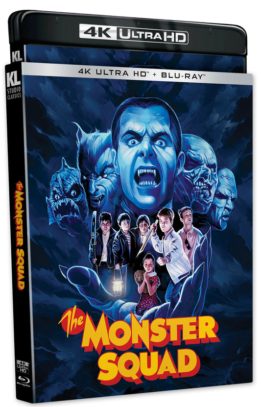 The Monster Squad Kino Lorber 4K UHD/Blu-Ray [NEW] [SLIPCOVER]