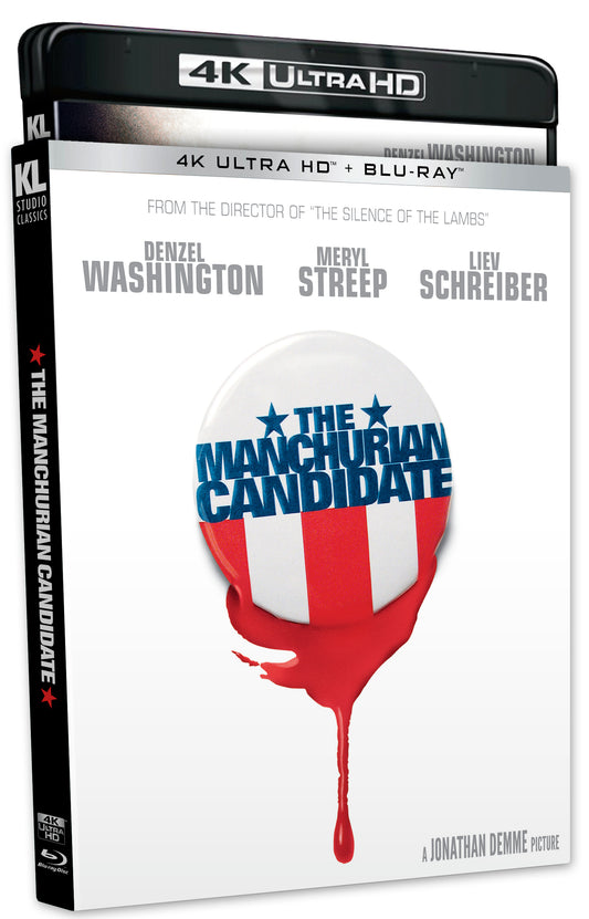 The Manchurian Candidate (2004) Kino Lorber 4K UHD/Blu-Ray [NEW] [SLIPCOVER]