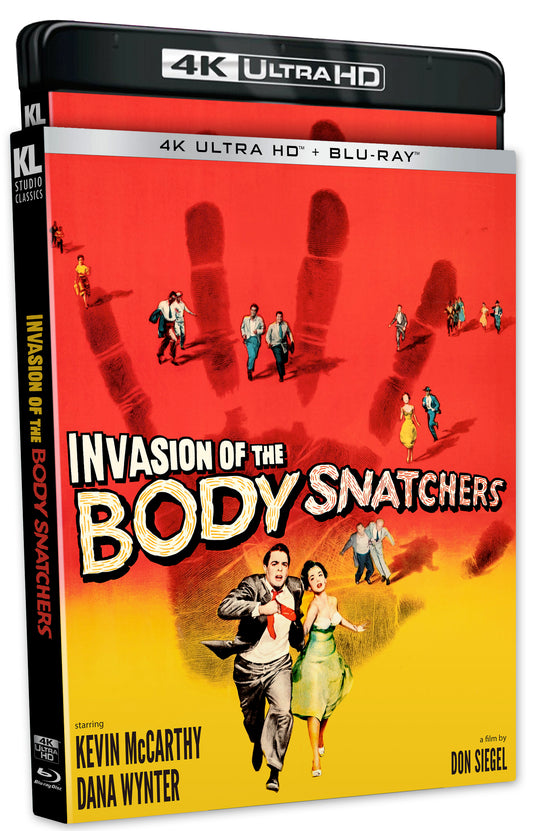 Invasion of the Body Snatchers Kino Lorber 4K UHD/Blu-Ray [NEW] [SLIPCOVER]