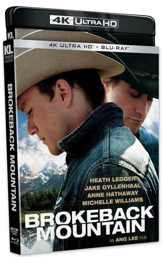 Brokeback Mountain Kino Lorber 4K UHD/Blu-Ray [NEW] [SLIPCOVER]