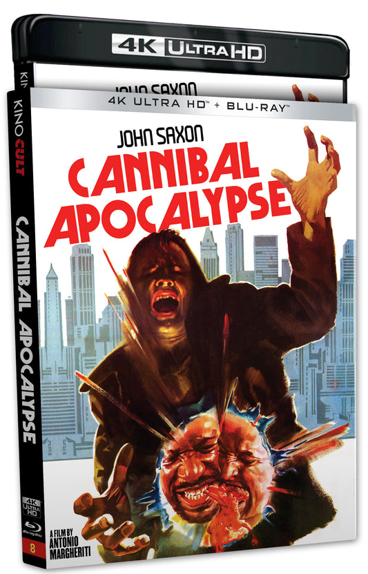 Cannibal Apocalypse Kino Cult 4K UHD/Blu-Ray [NEW] [SLIPCOVER]