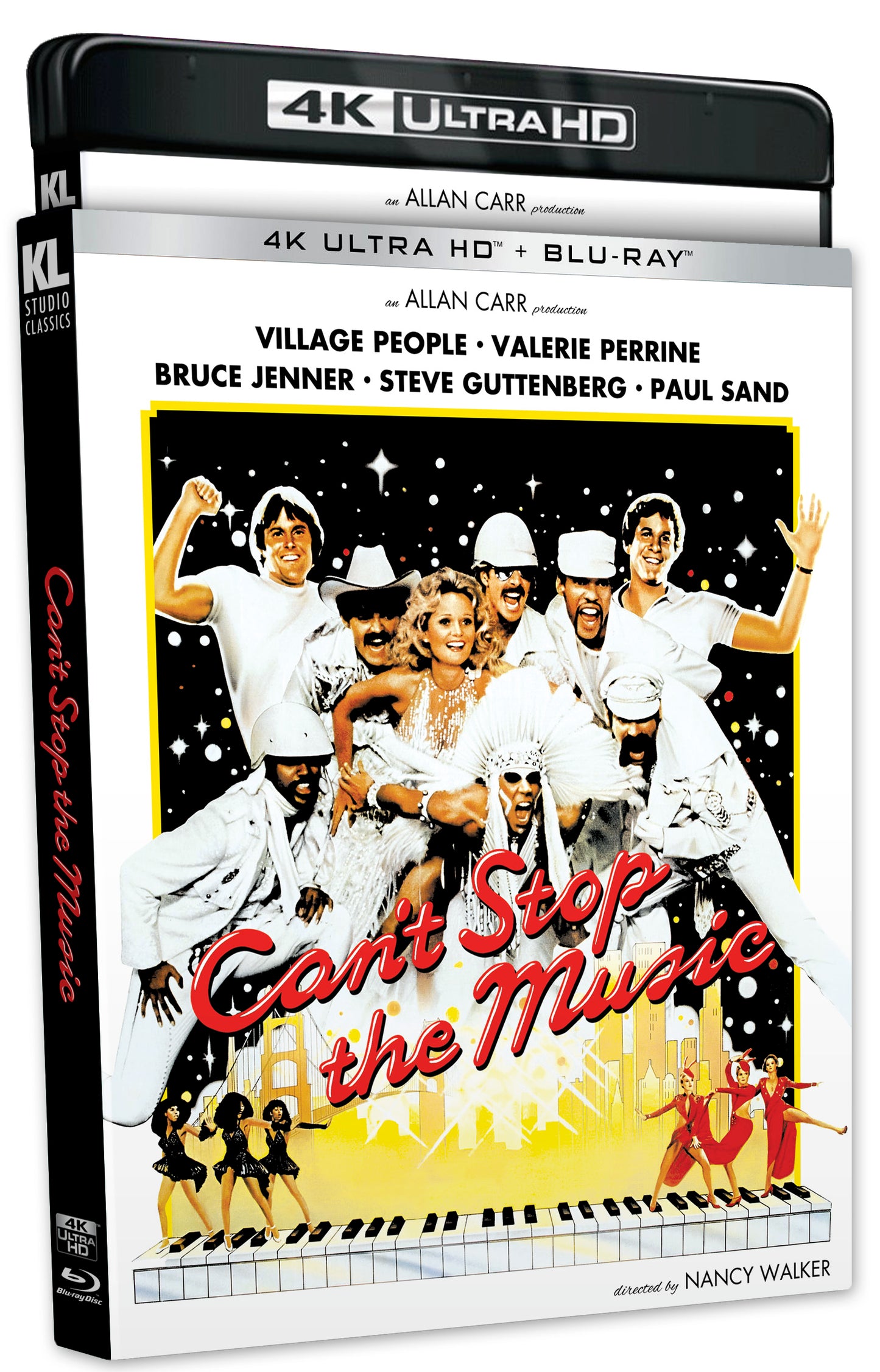 Can't Stop the Music Kino Lorber 4K UHD/Blu-Ray [NEW] [SLIPCOVER]